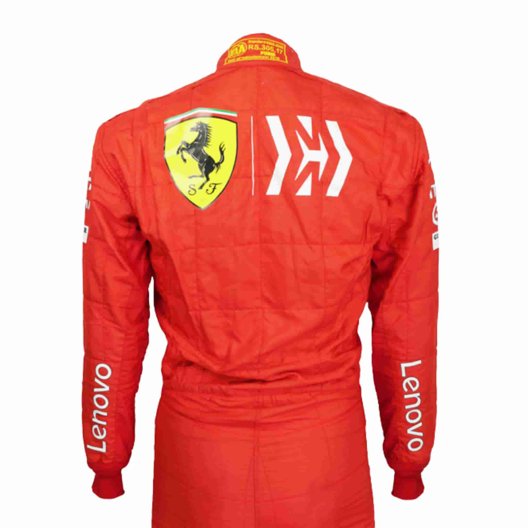 2019 Charles Leclerc Ferrari F1 Race Suit Replica