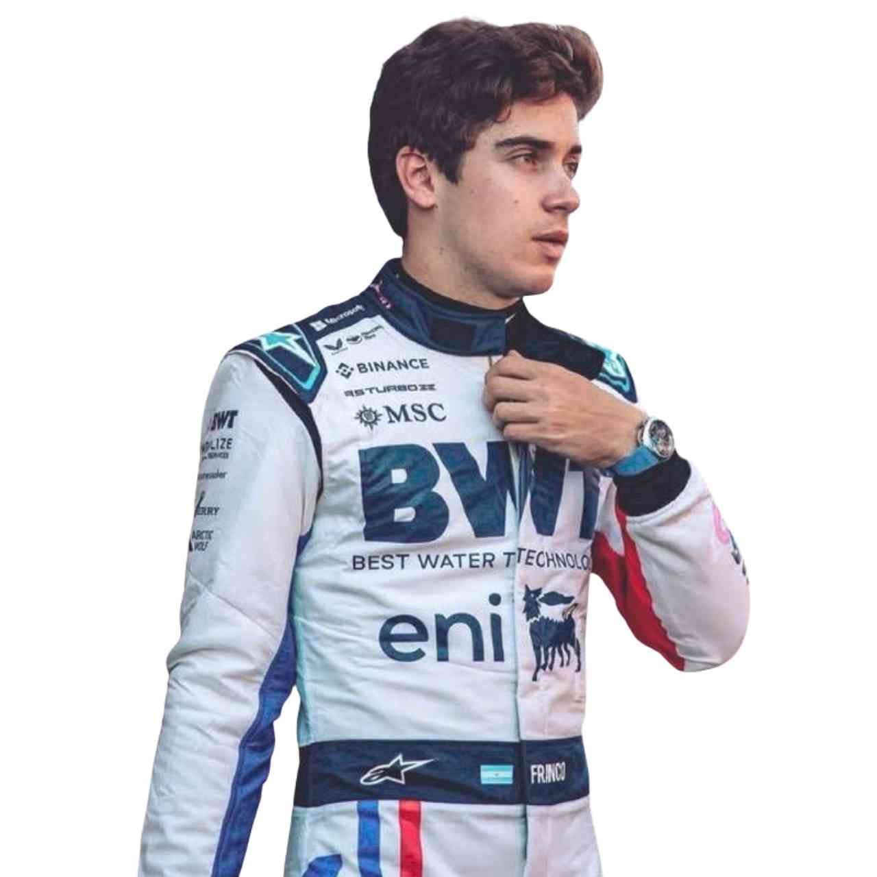 2025 Franco Colapinto Spanish GP Alpine F1 Race Suit Replica