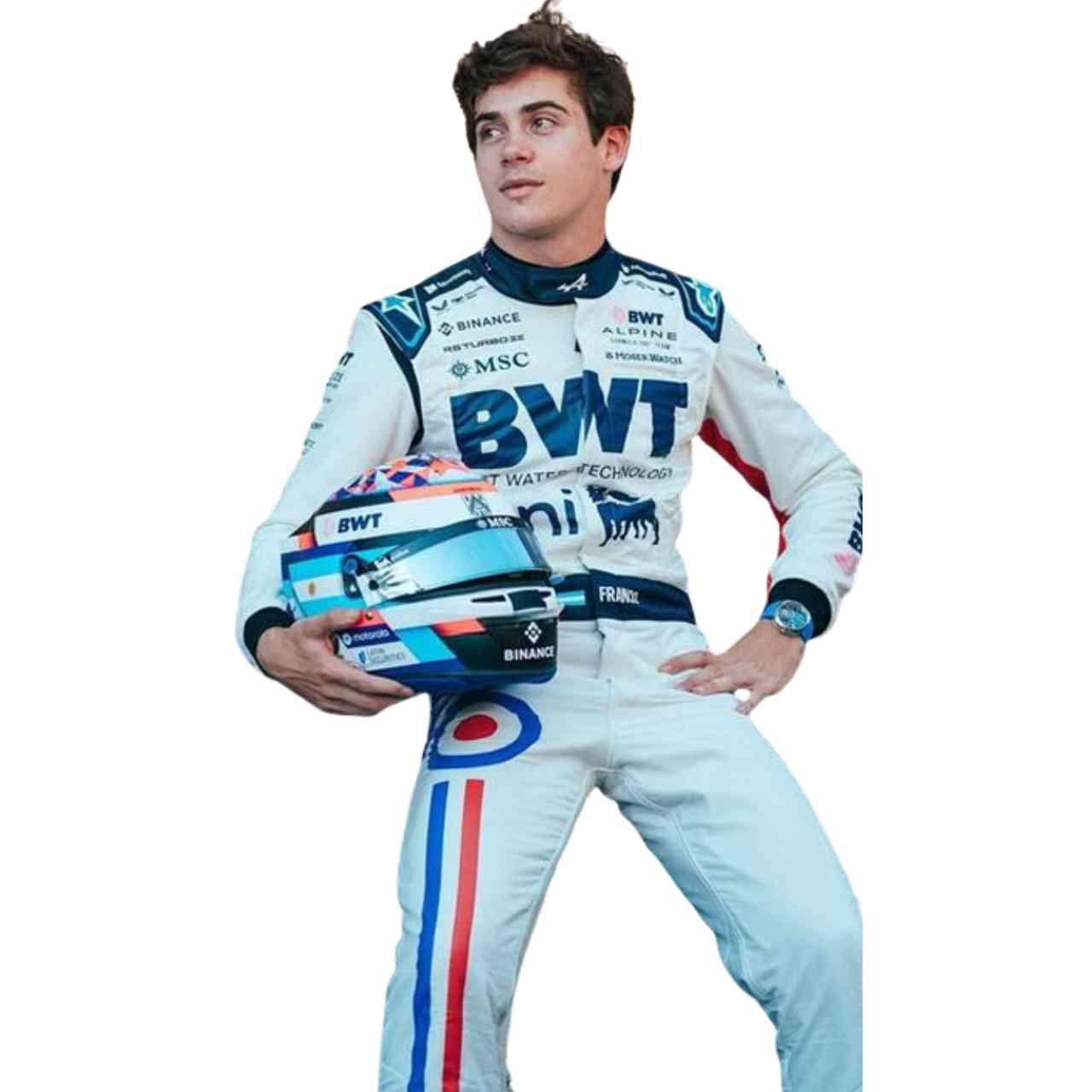 2025 Franco Colapinto Spanish GP Alpine F1 Race Suit Replica