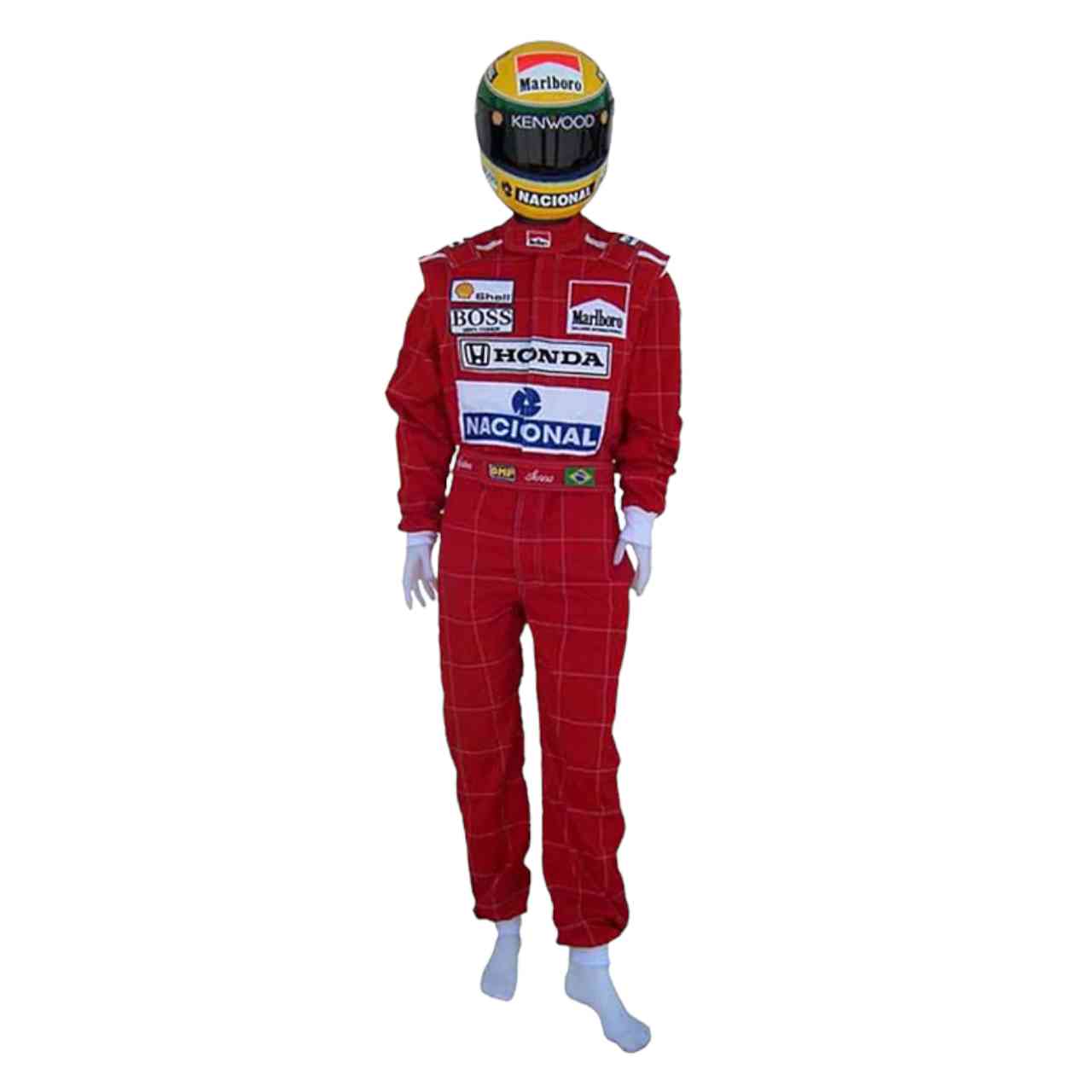 1991 Ayrton Senna McLaren F1 Race Suit Replica