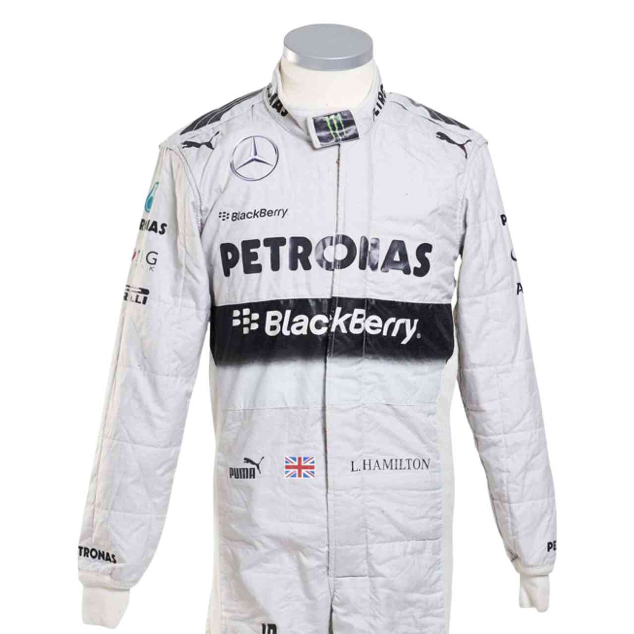 2014 Lewis Hamilton PETRONAS Mercedes F1 Race Suit Replica