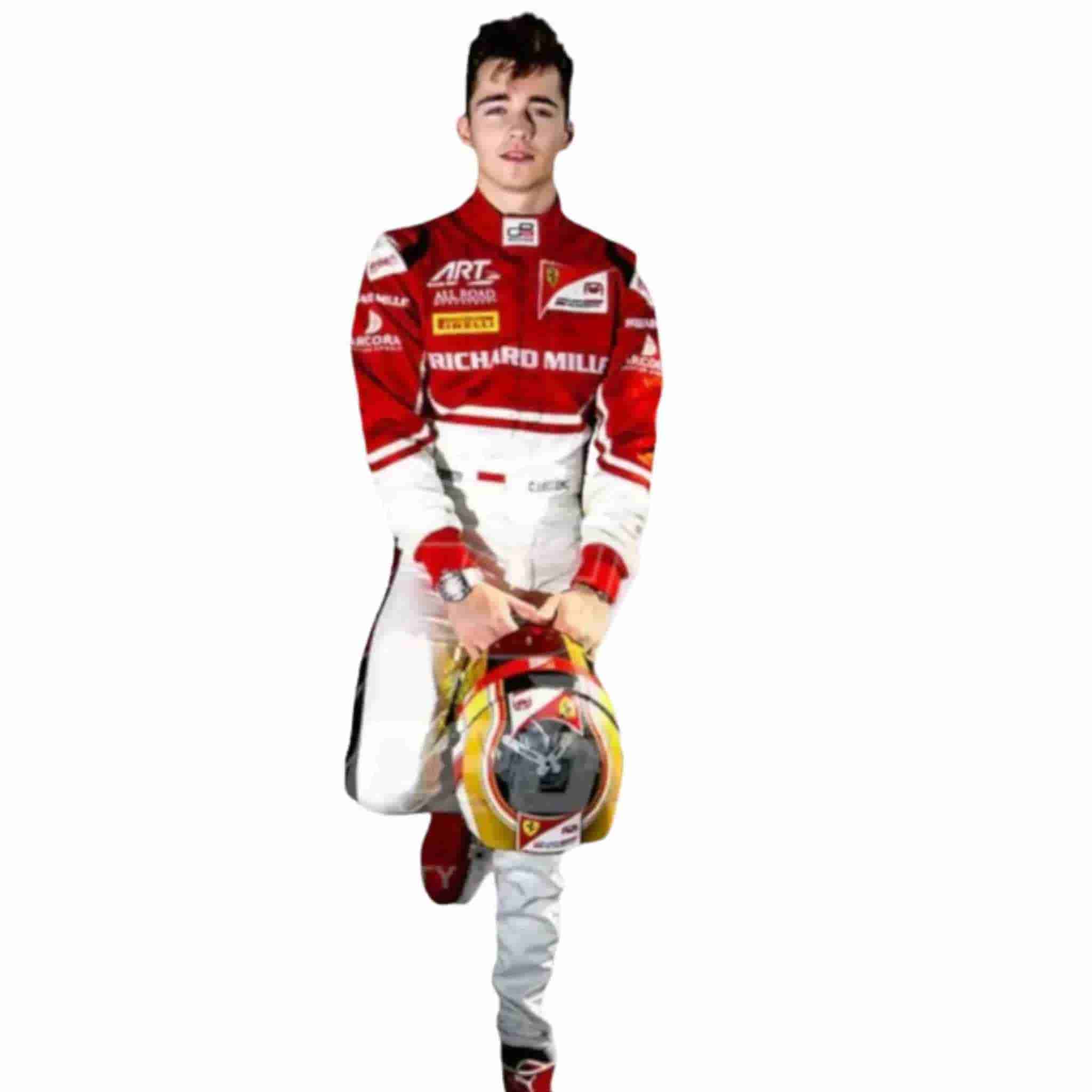 2016 Charles Leclerc Ferrari F1 Race Suit Replica