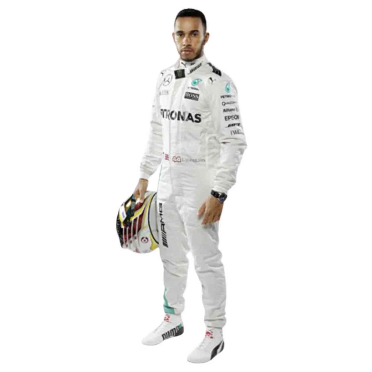 2016 Lewis Hamilton PETRONAS Mercedes F1 Race Suit Replica