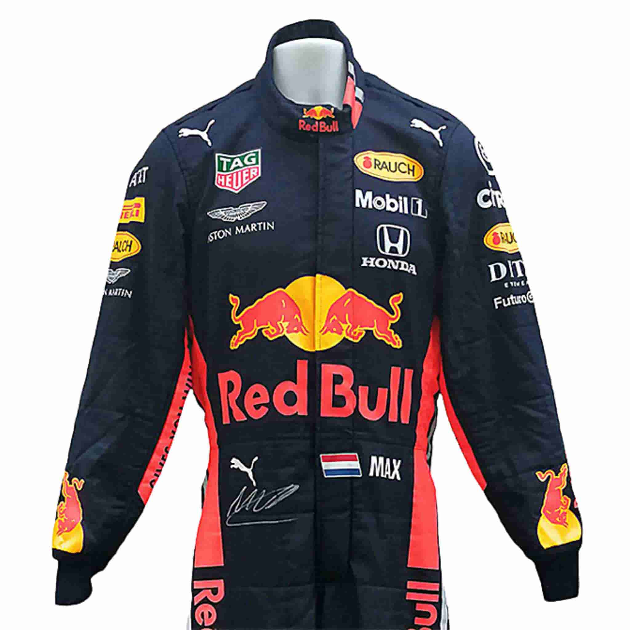 2019 Max Verstappen Red Bull Honda F1 Race Suit Replica