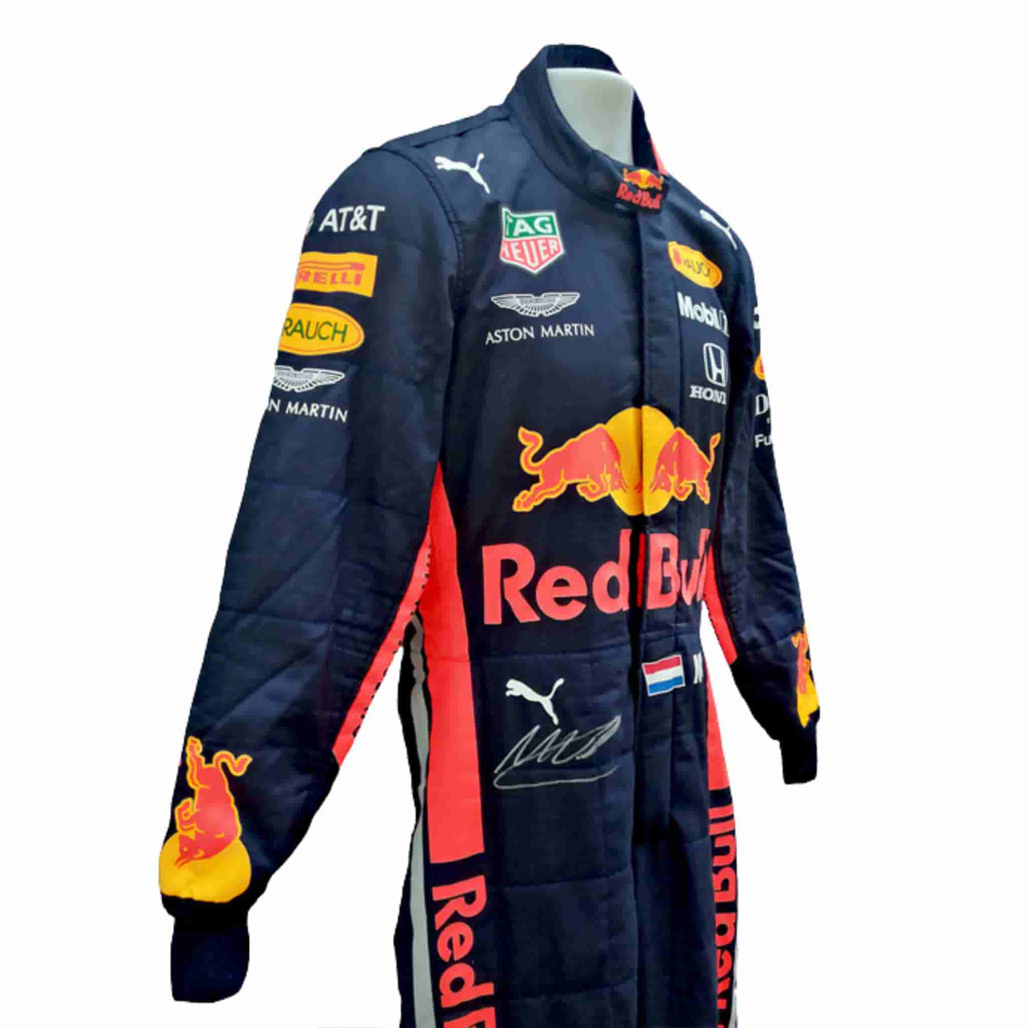 2019 Max Verstappen Red Bull Honda F1 Race Suit Replica