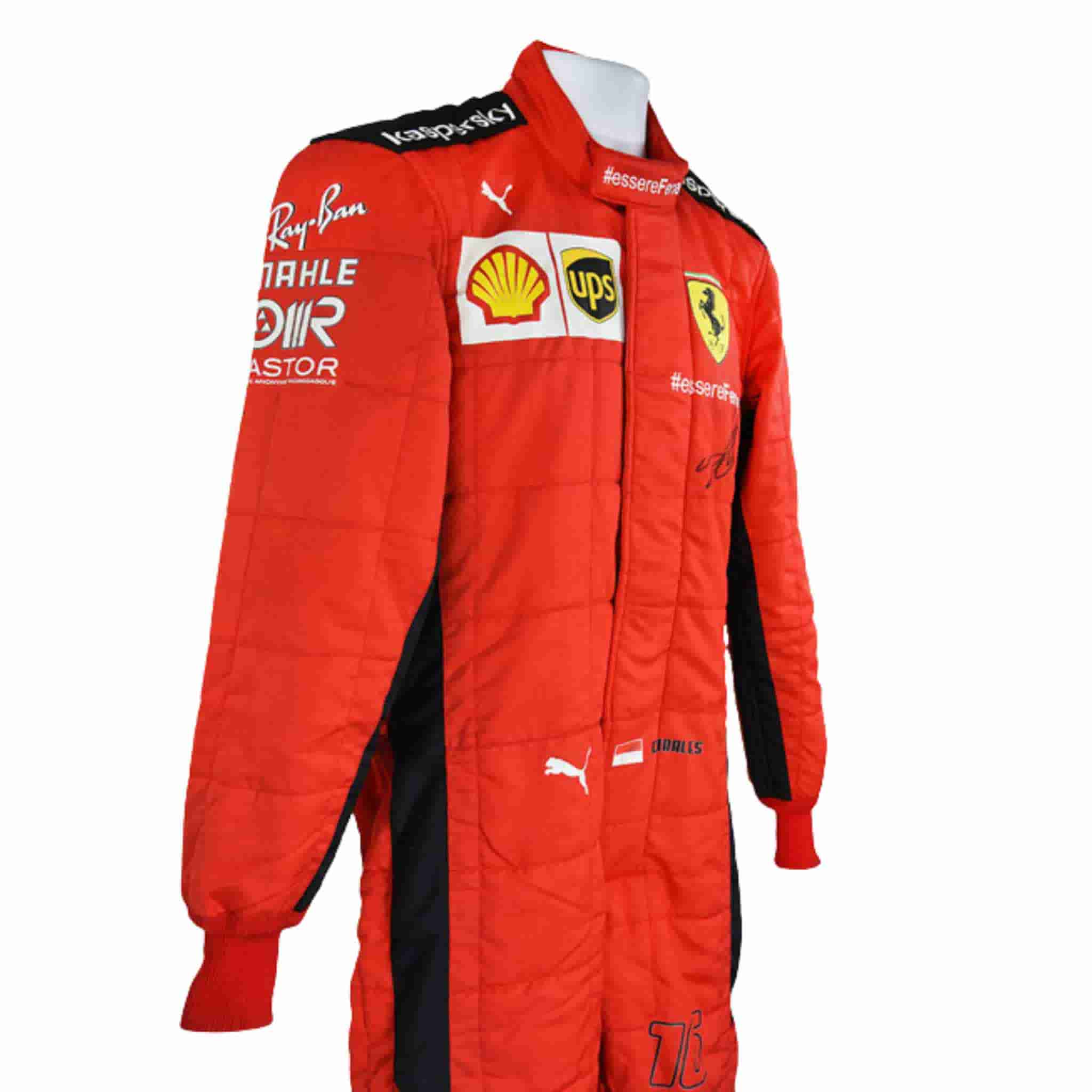 2020 Charles Leclerc Ferrari F1 Race Suit Replica
