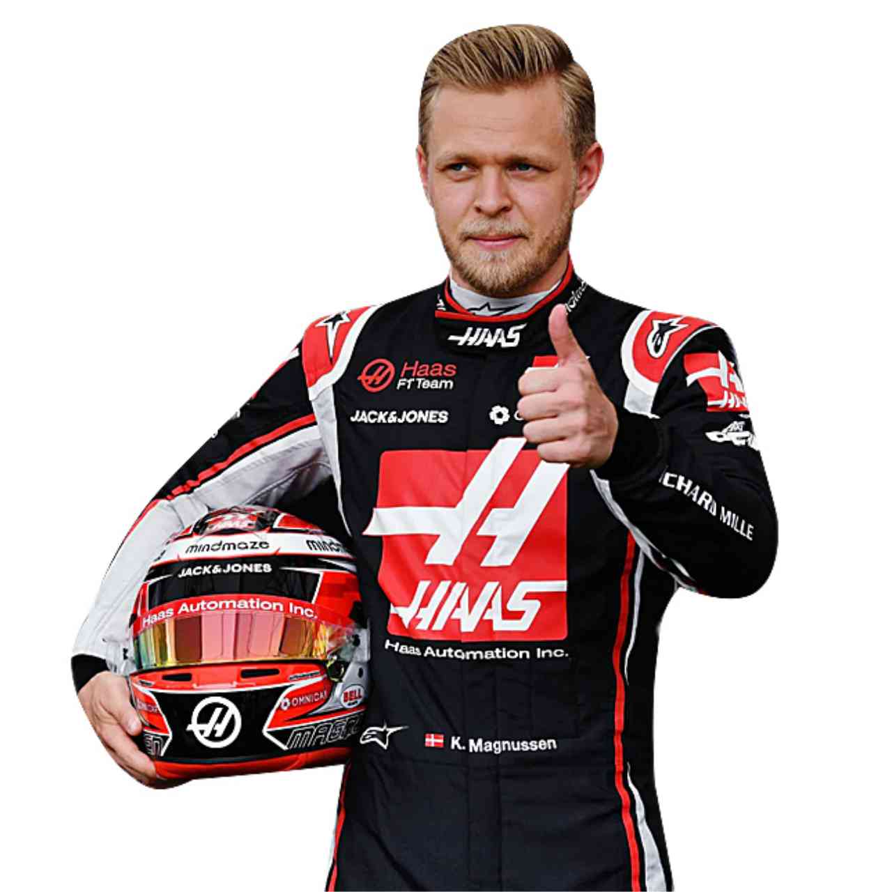 2020 Kevin Magnussen Haas F1 Race Suit Replica