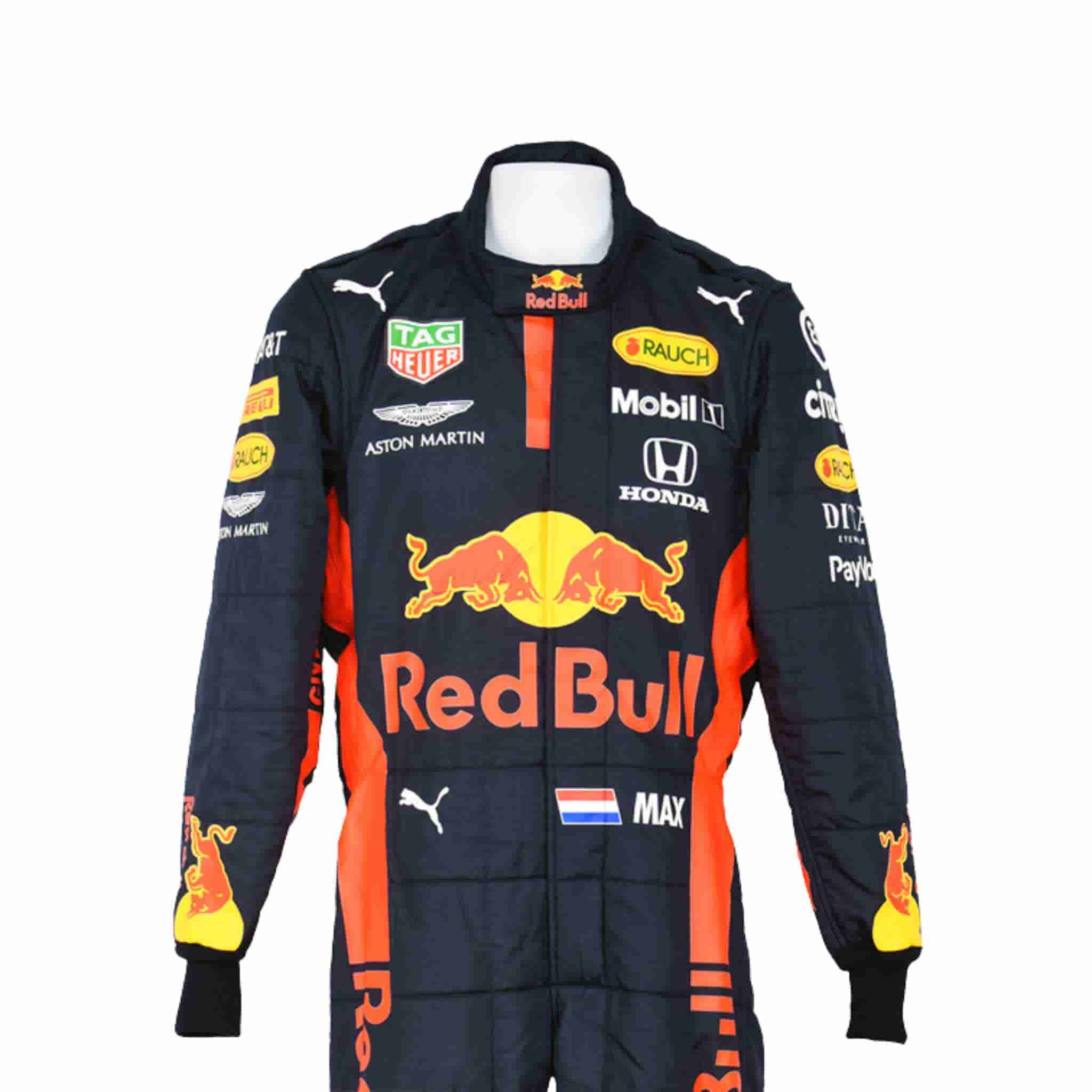 2020 Max Verstappen Red Bull Honda F1 Race Suit Replica