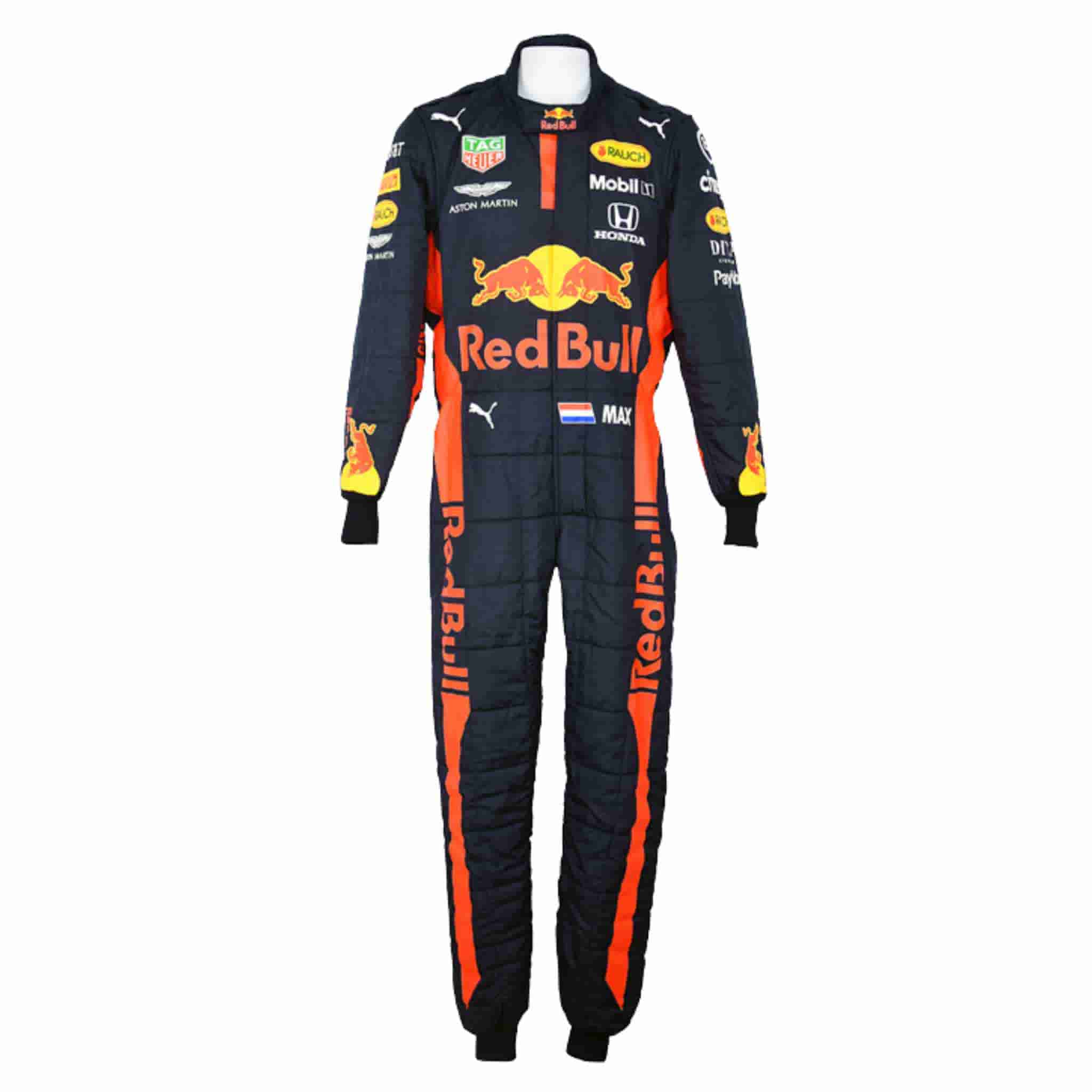 2020 Max Verstappen Red Bull Honda F1 Race Suit Replica
