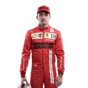 2021 Charles Leclerc Ferrari F1 Race Suit Replica
