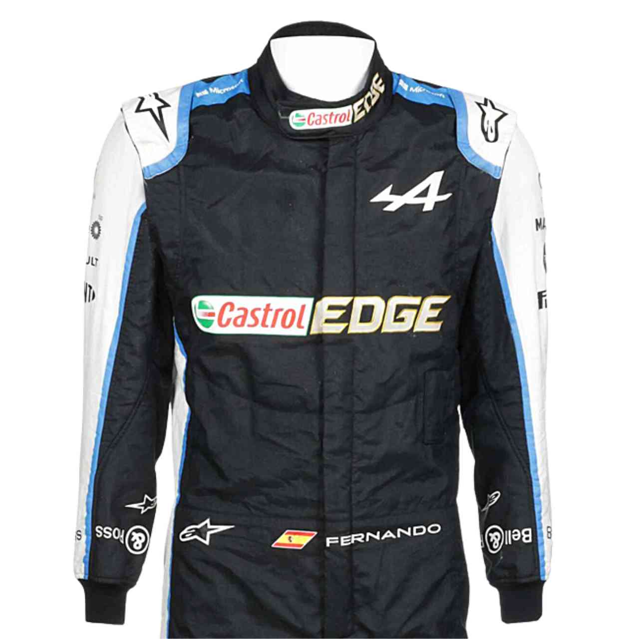 2021 Fernando Alonso Alpine F1 Race Suit Replica