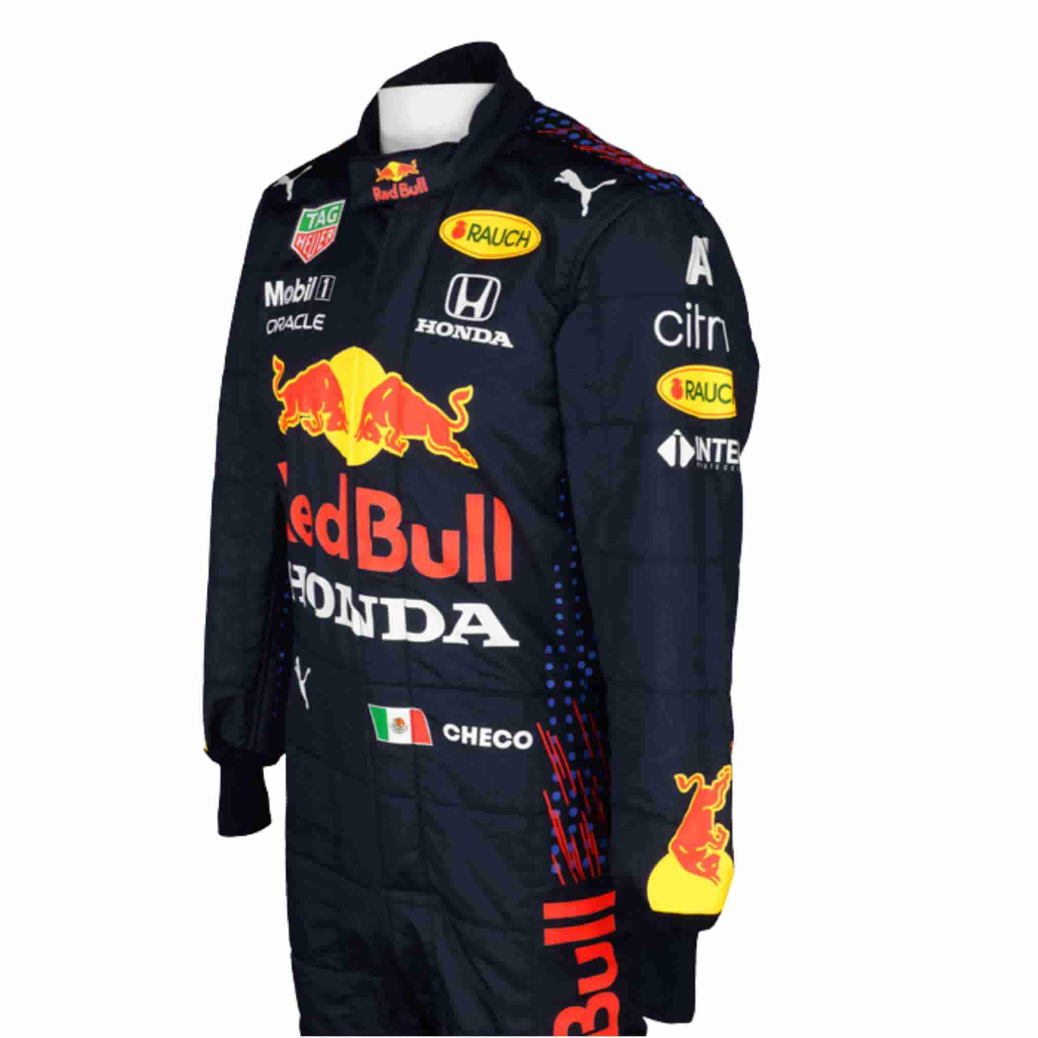2021 Sergio Perez Red Bull Honda F1 Race Suit Replica