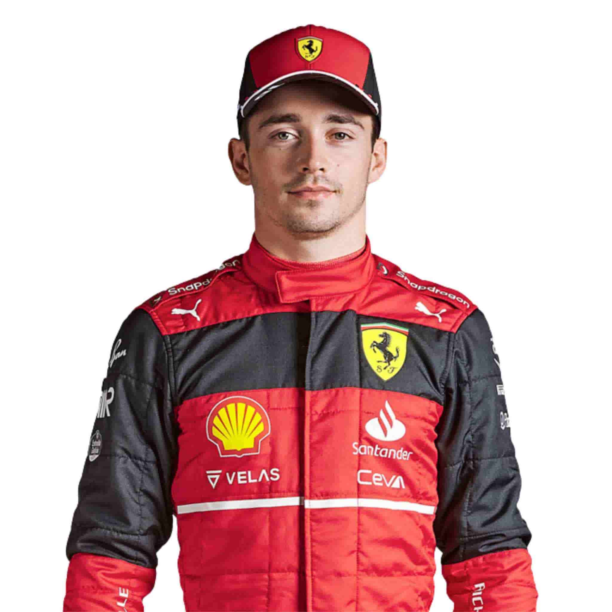 2022 Charles Leclerc Ferrari F1 Race Suit Replica