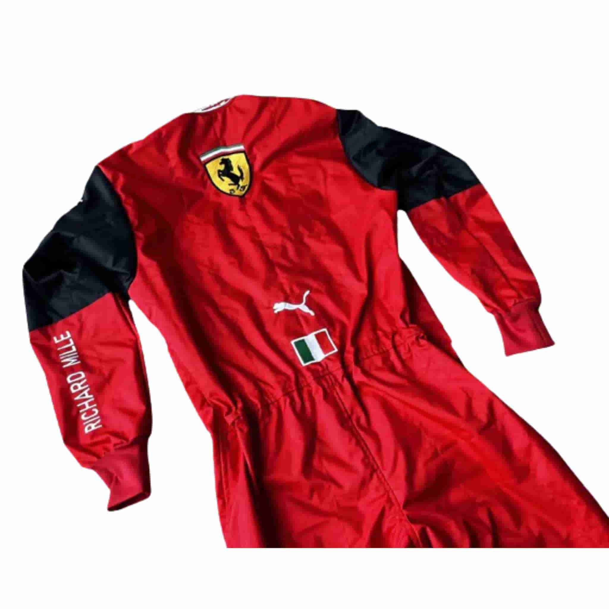 2022 Charles Leclerc Ferrari F1 Race Suit Replica