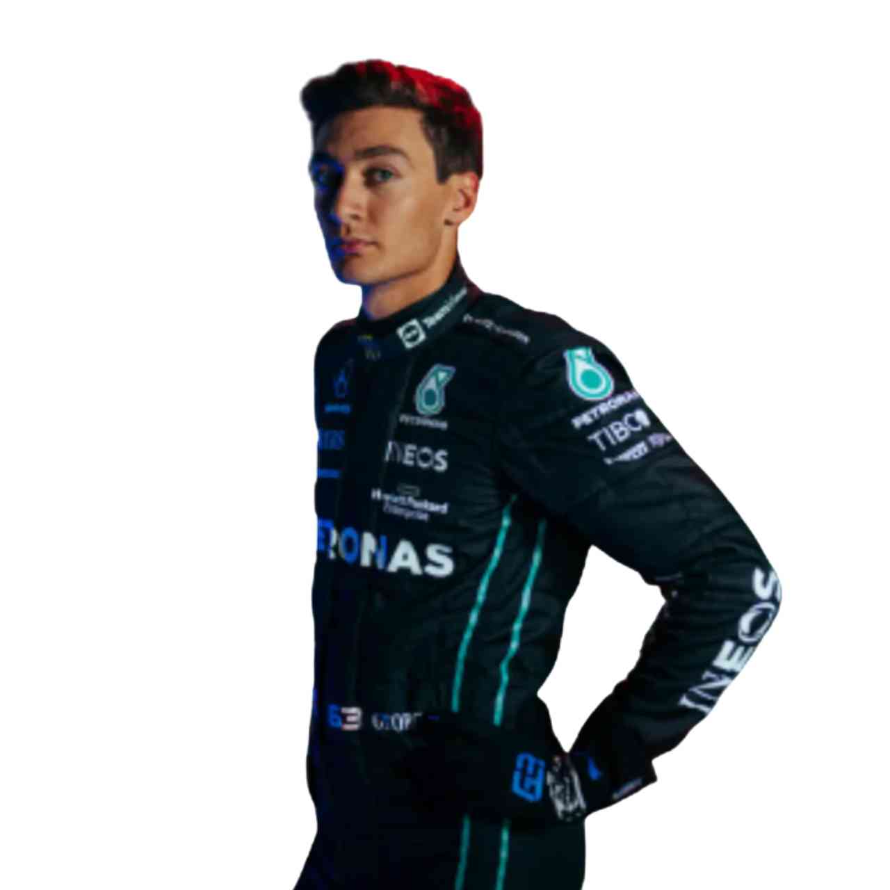 2022 George Russell PETRONAS Mercedes F1 Race Suit Replica