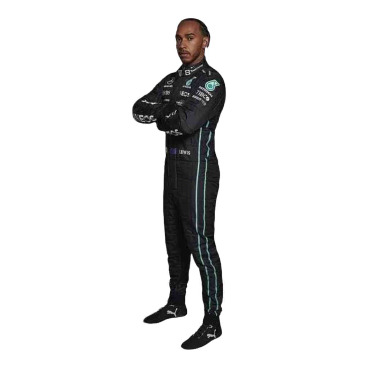 2022 Lewis Hamilton PETRONAS Mercedes F1 Race Suit Replica