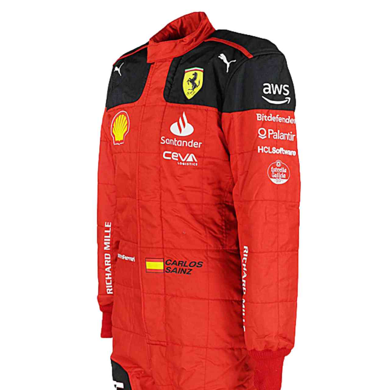 2023 Carlos Sainz Ferrari F1 Race Suit Replica