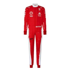 2023 Charles Leclerc Las Vegas GP Special Edition Ferrari F1 Race Suit Replica