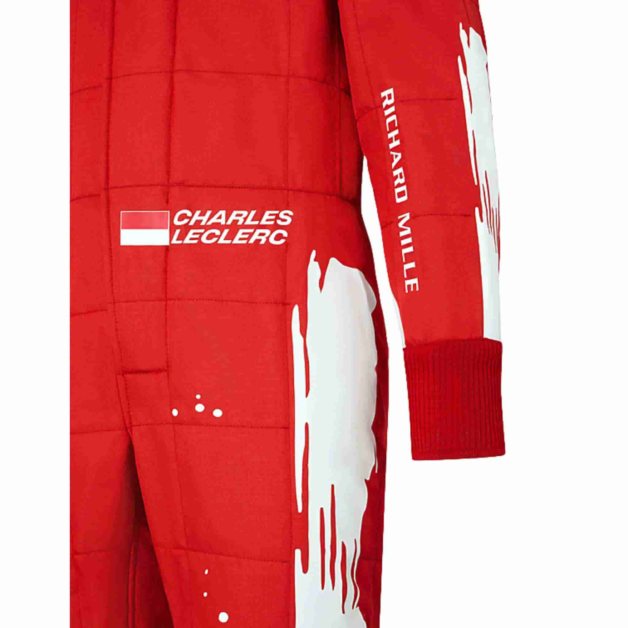 2023 Charles Leclerc Las Vegas GP Special Edition Ferrari F1 Race Suit Replica