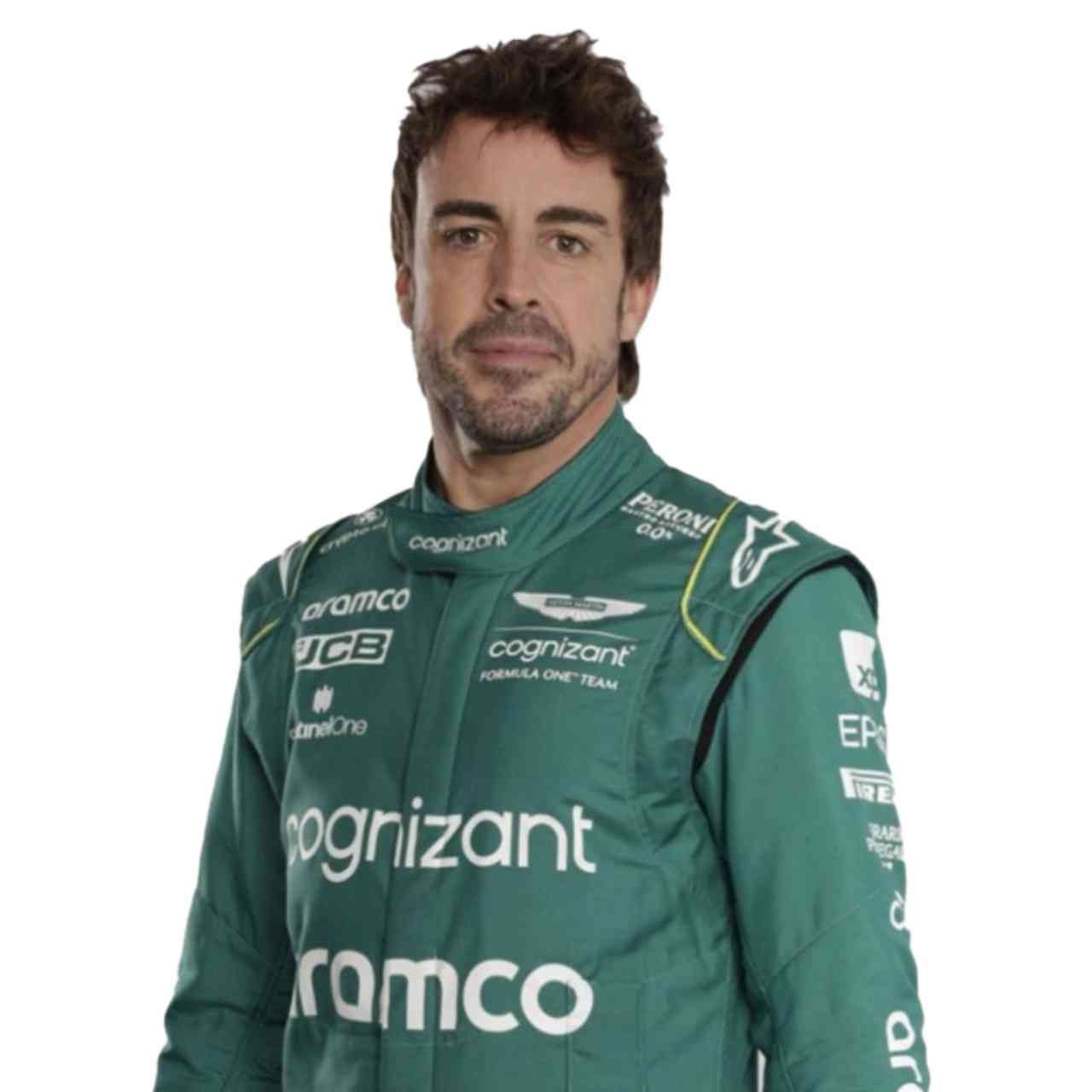 2023 Fernando Alonso Aston Martin F1 Race Suit Replica