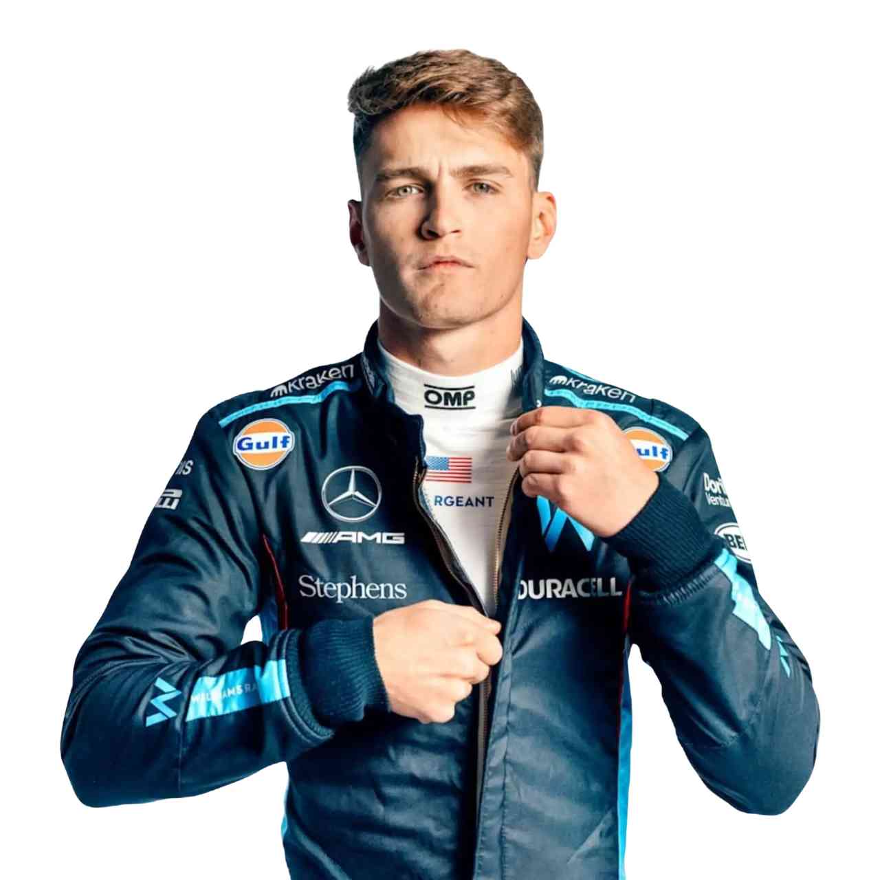 2023 Logan Sargeant Williams F1 Race Suit Replica