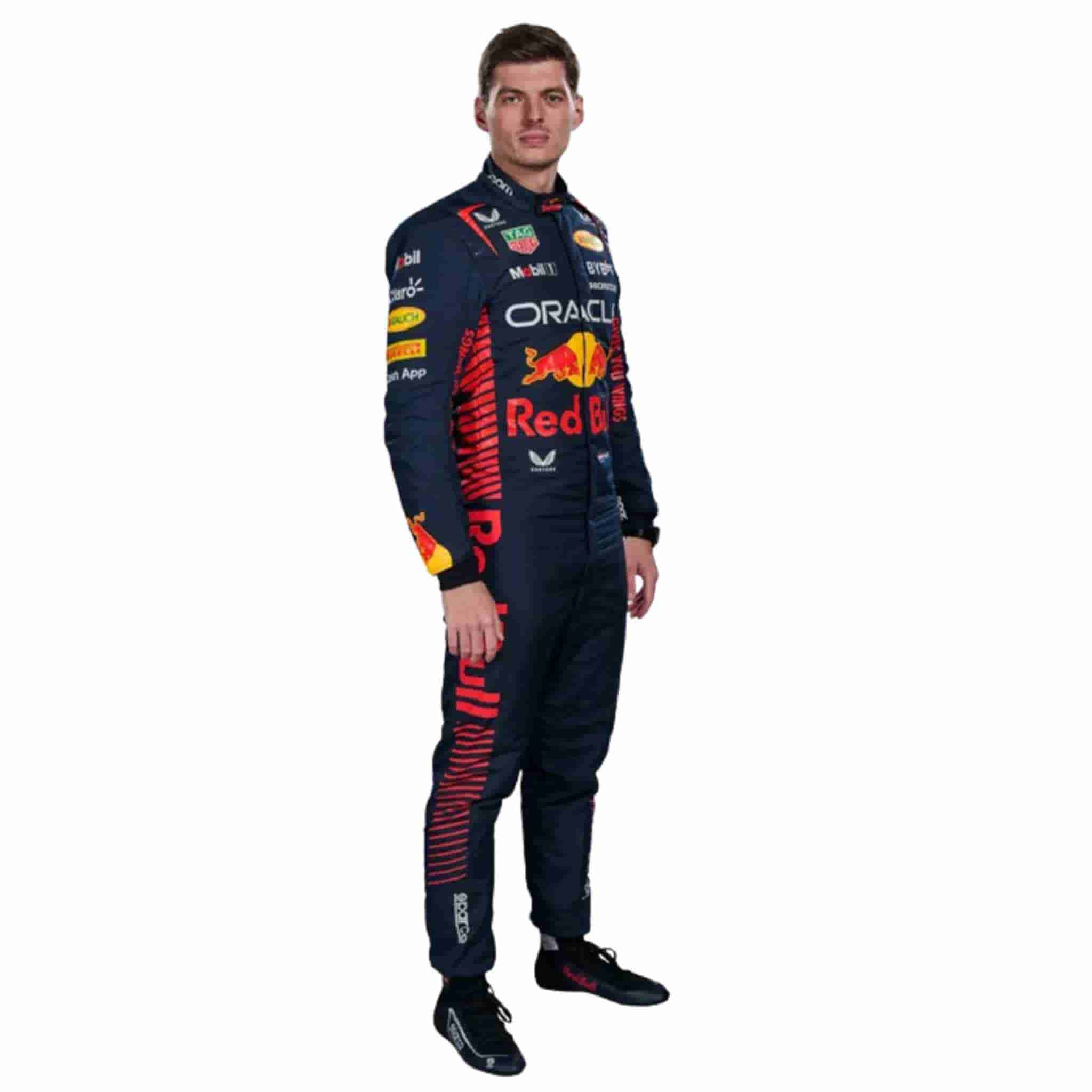 2023 Max Verstappen Red Bull Honda F1 Race Suit Replica