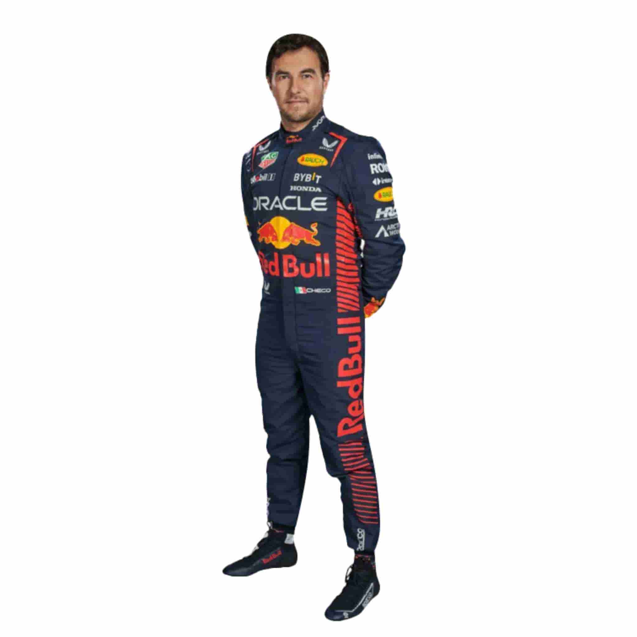 2023 Sergio Perez Red Bull Honda F1 Race Suit Replica