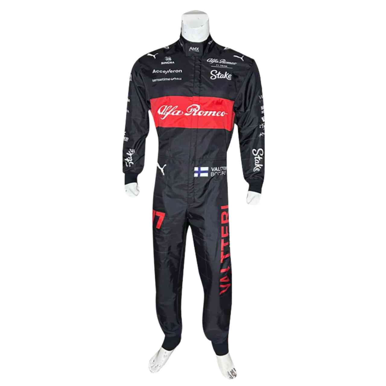 2023 Valtteri Bottas Alfa Romeo F1 Race Suit Replica