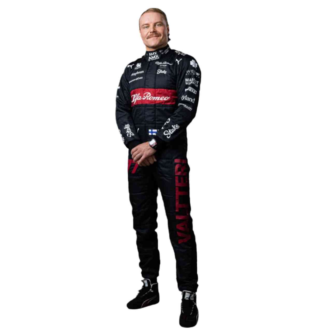 2023 Valtteri Bottas Alfa Romeo F1 Race Suit Replica