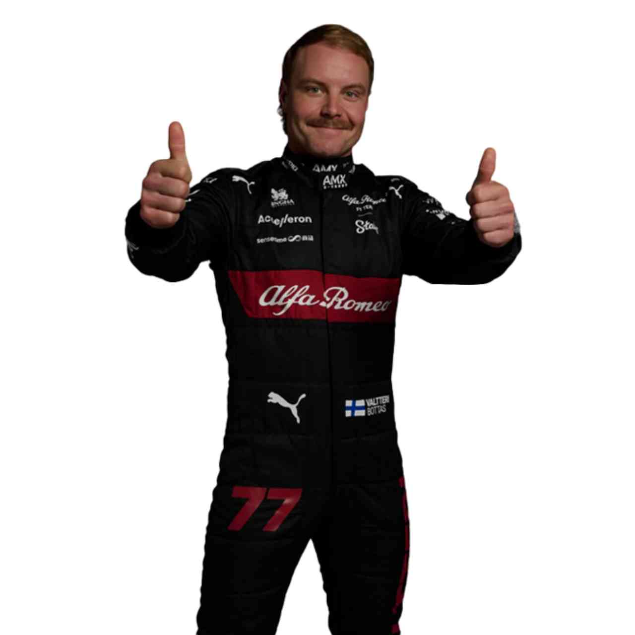 2023 Valtteri Bottas Alfa Romeo F1 Race Suit Replica