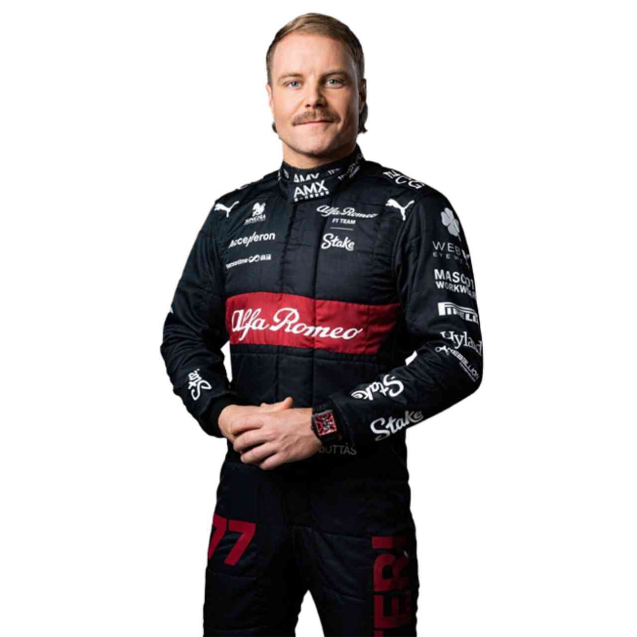 2023 Valtteri Bottas Alfa Romeo F1 Race Suit Replica