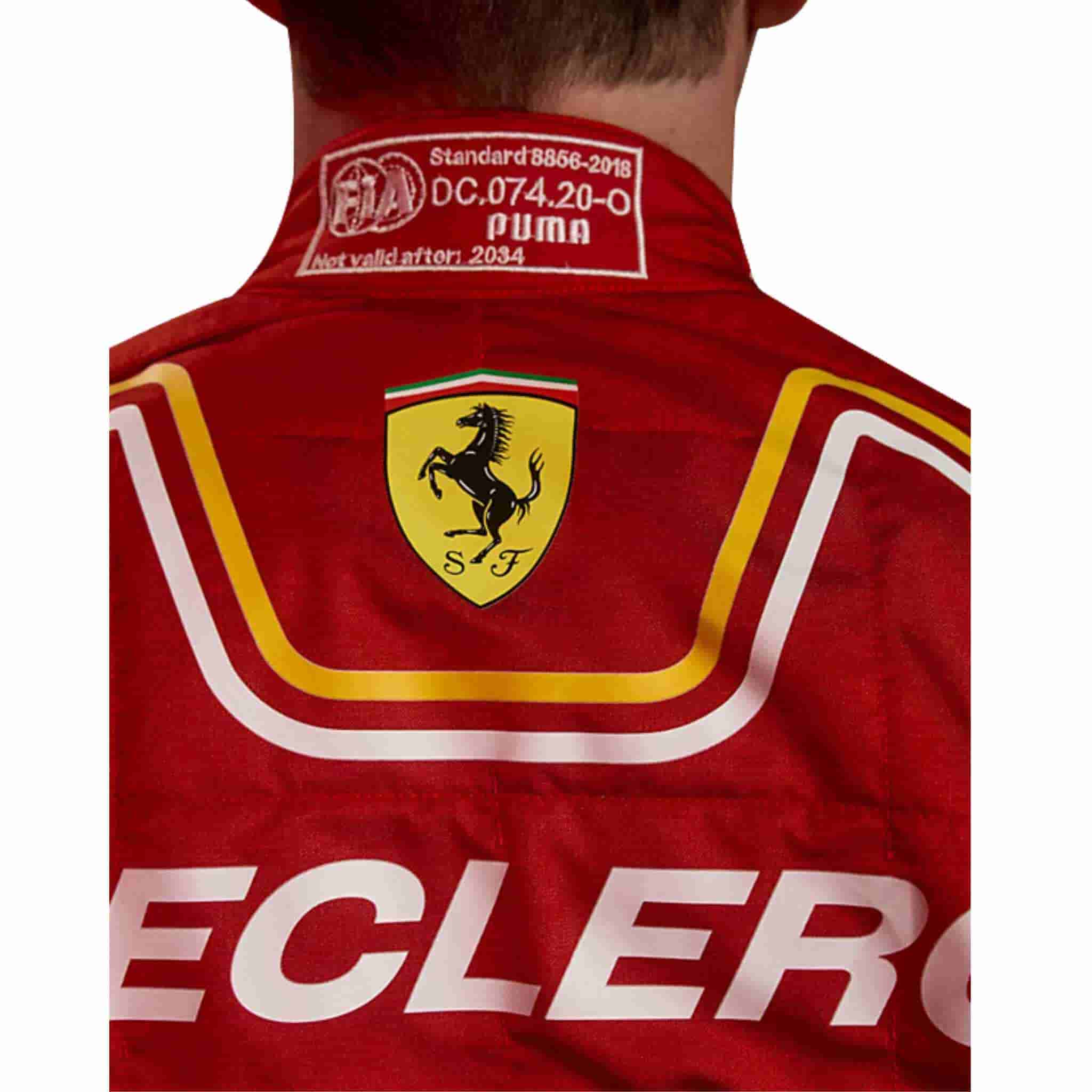 2024 Charles Leclerc Ferrari F1 Race Suit Replica