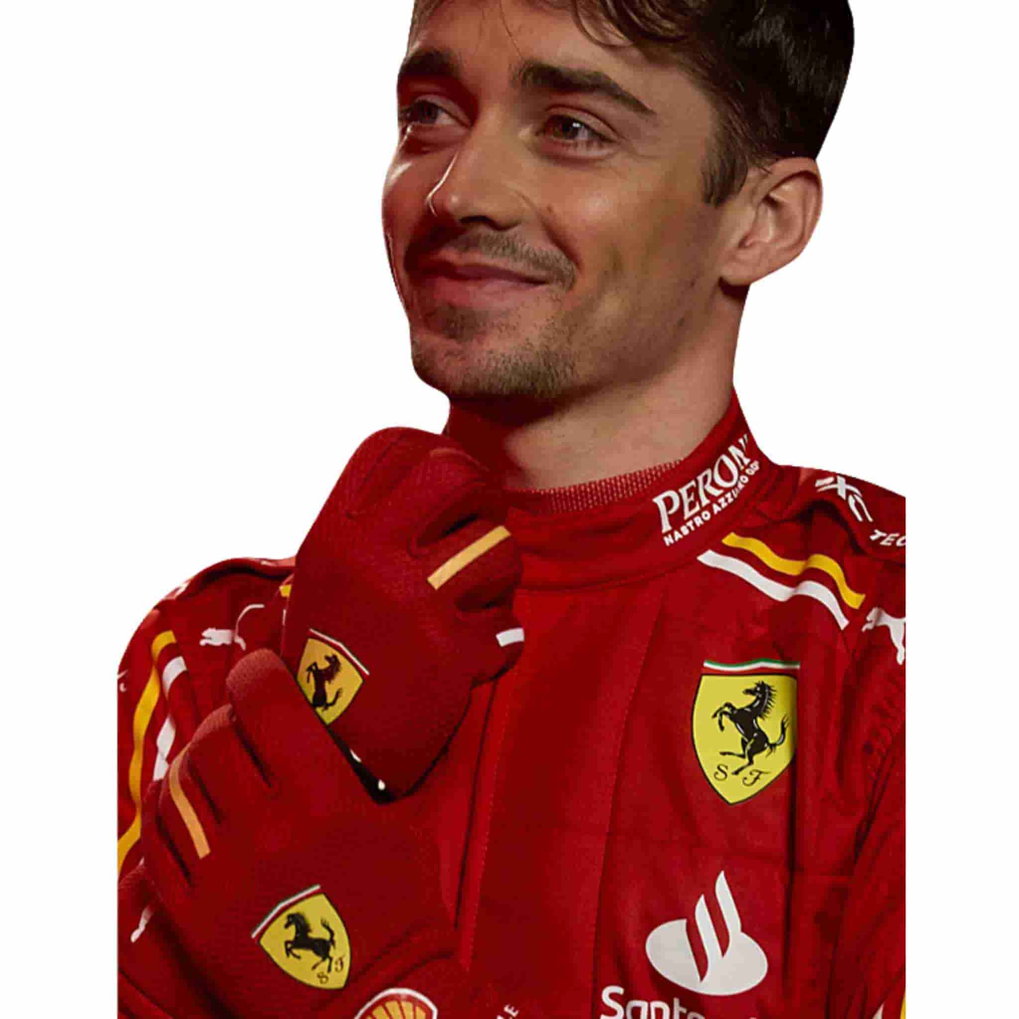 2024 Charles Leclerc Ferrari F1 Race Suit Replica
