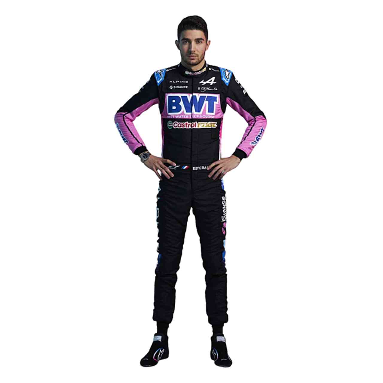 2024 Esteban Ocon British GP F1 Race Suit Replica