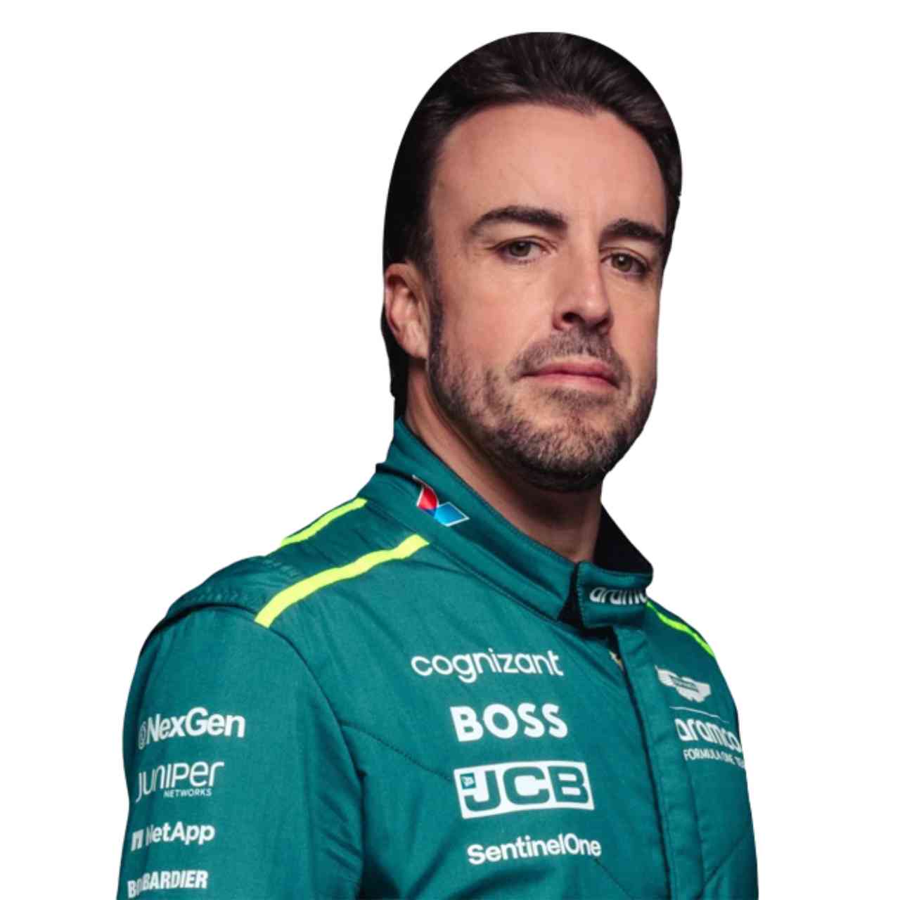 2024 Fernando Alonso Aston Martin F1 Race Suit Replica