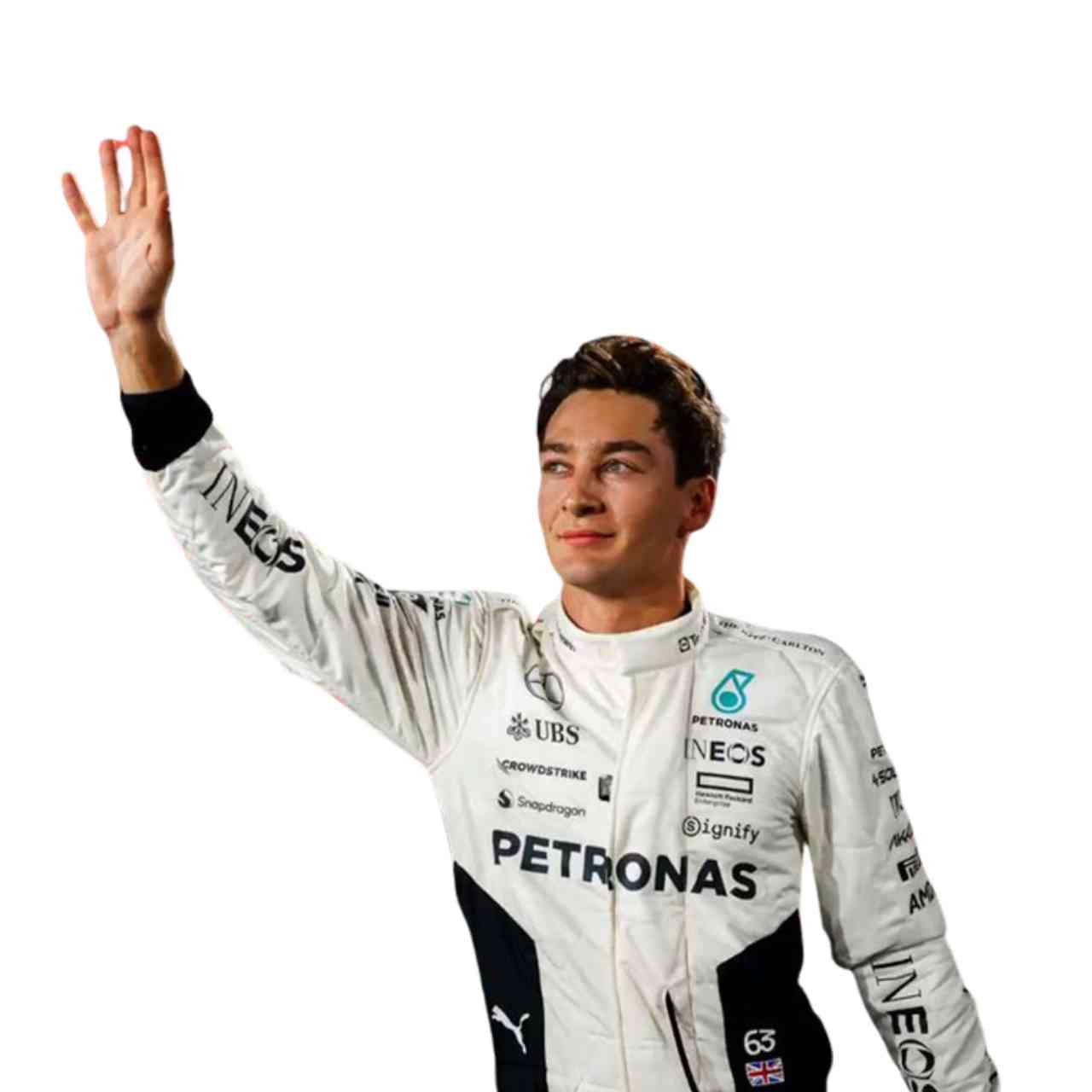 2024 George Russell Mercedes Qatar GP F1 Race Suit Replica