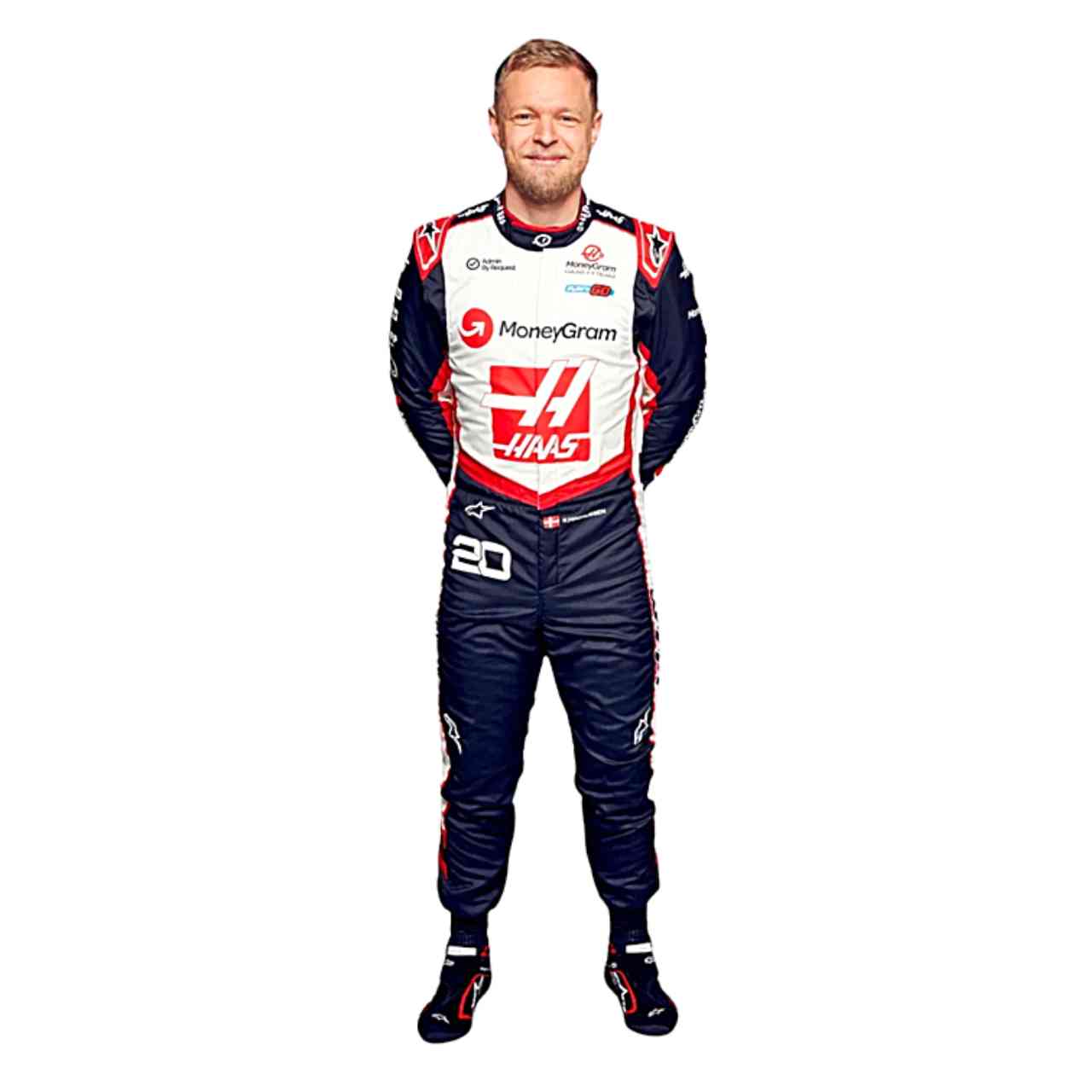 2024 Kevin Magnussen Haas F1 Race Suit Replica