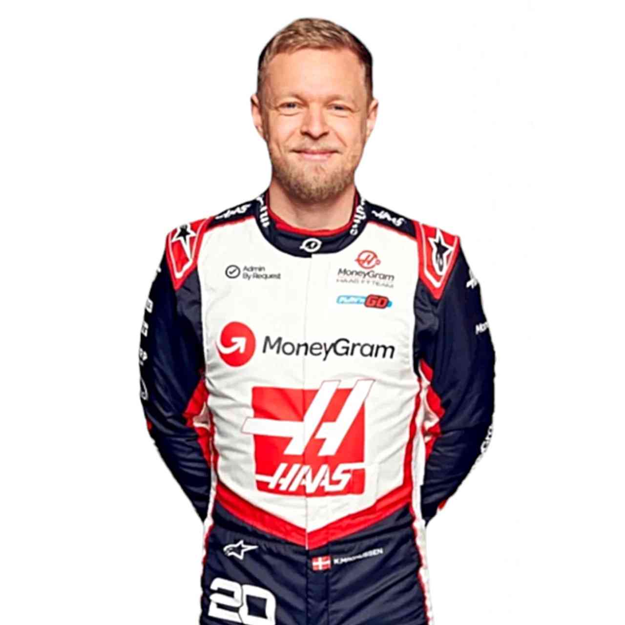 2024 Kevin Magnussen Haas F1 Race Suit Replica