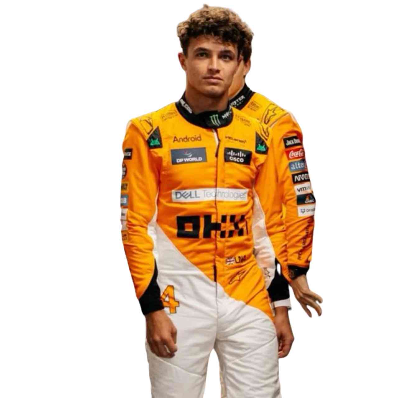 MCLAREN LANDO NORRIS 2024 SINGAPORE GP RACE SUIT