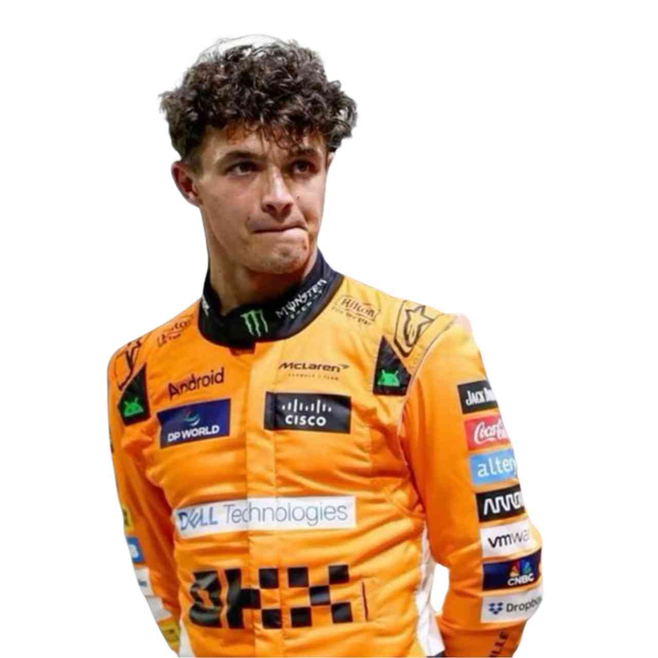 MCLAREN LANDO NORRIS 2024 SINGAPORE GP RACE SUIT