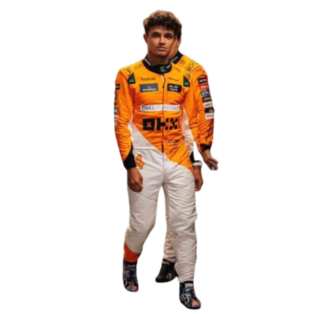 MCLAREN LANDO NORRIS 2024 SINGAPORE GP RACE SUIT