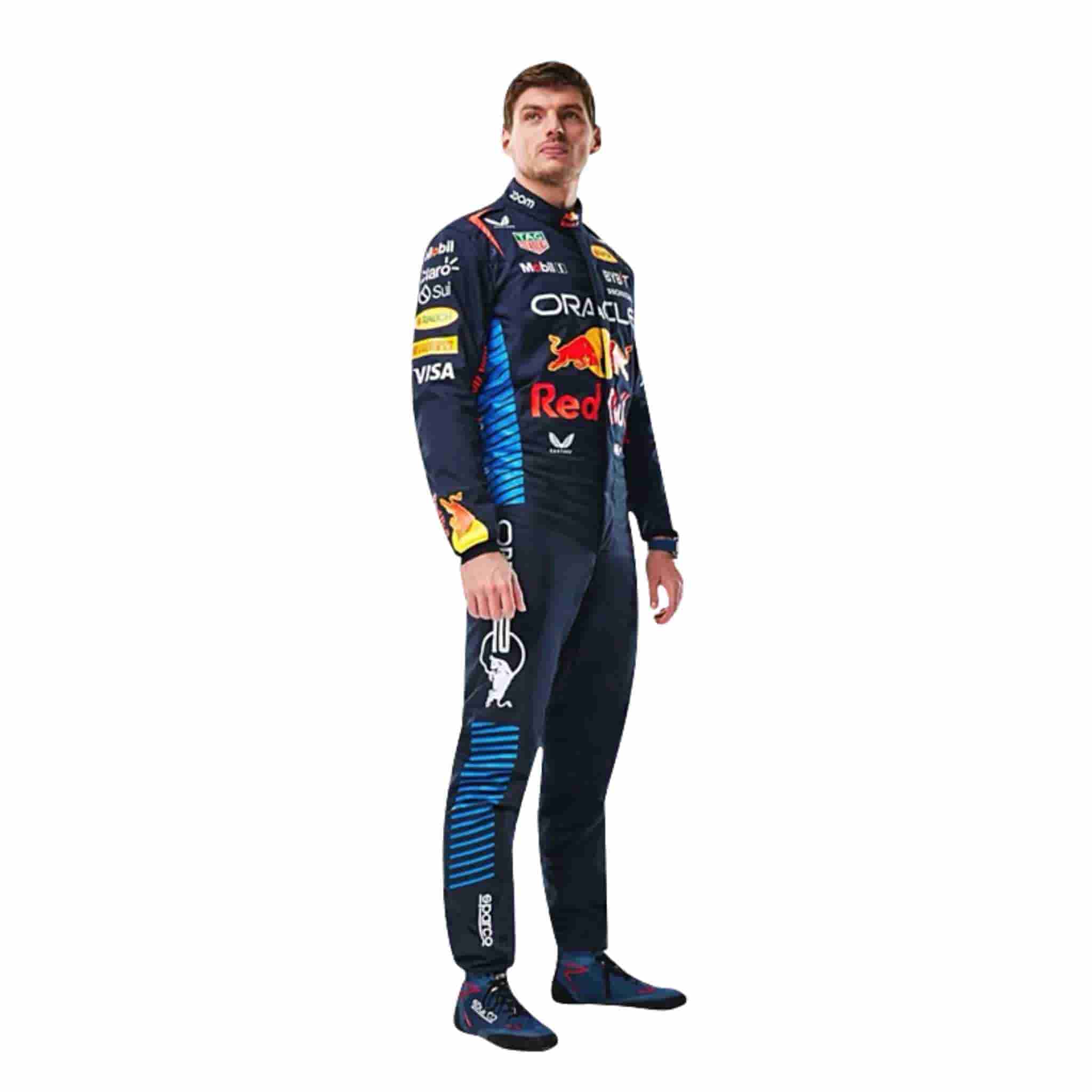 2024 Max Verstappen Red Bull Honda F1 Race Suit Replica