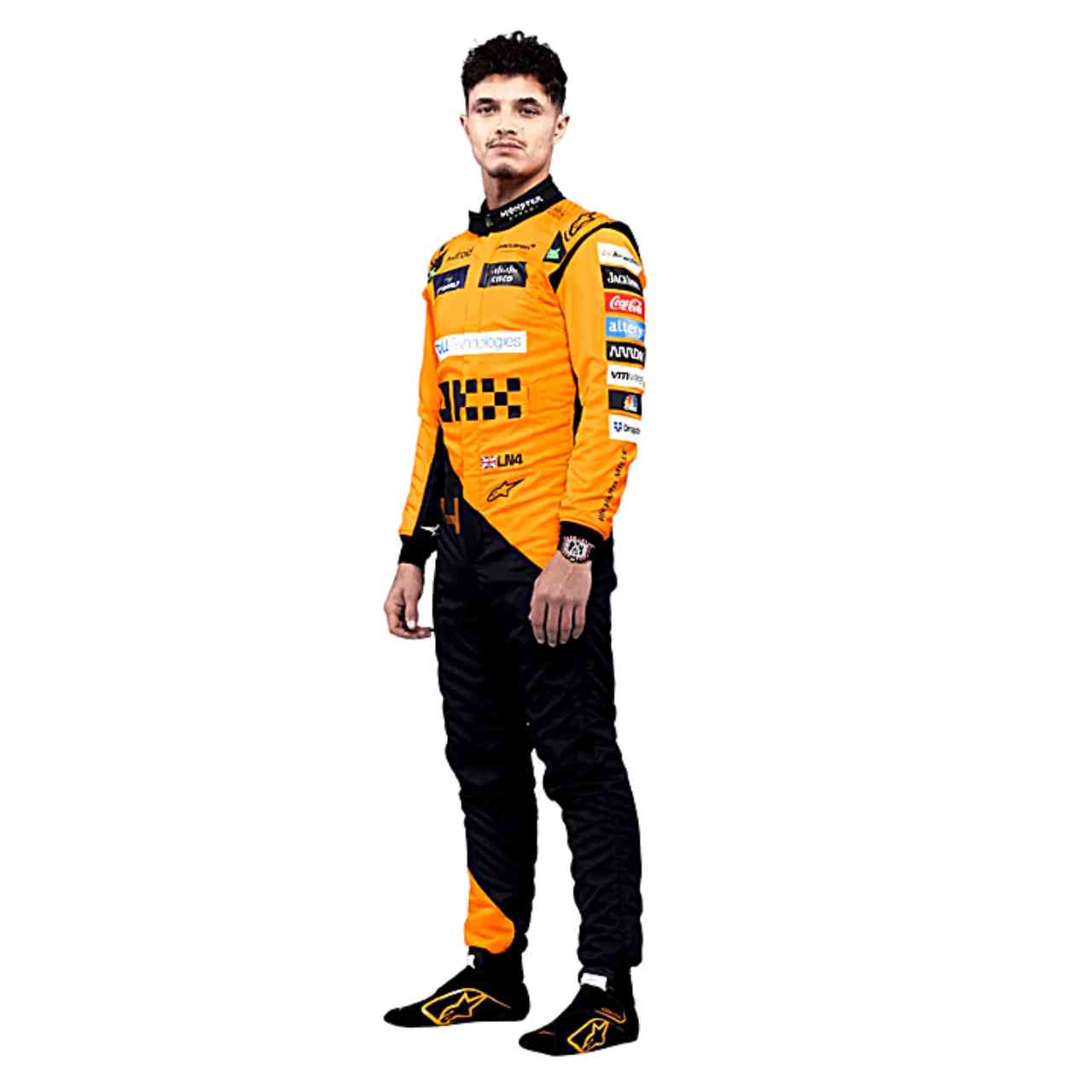 2024 McLaren Lando Norris F1 Team Race Suit Replica