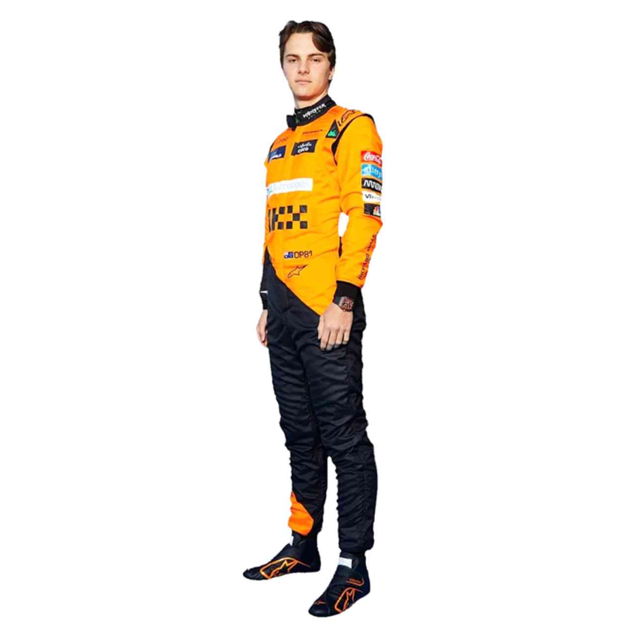 2024 McLaren Oscar Piastri F1 Team Race Suit Replica