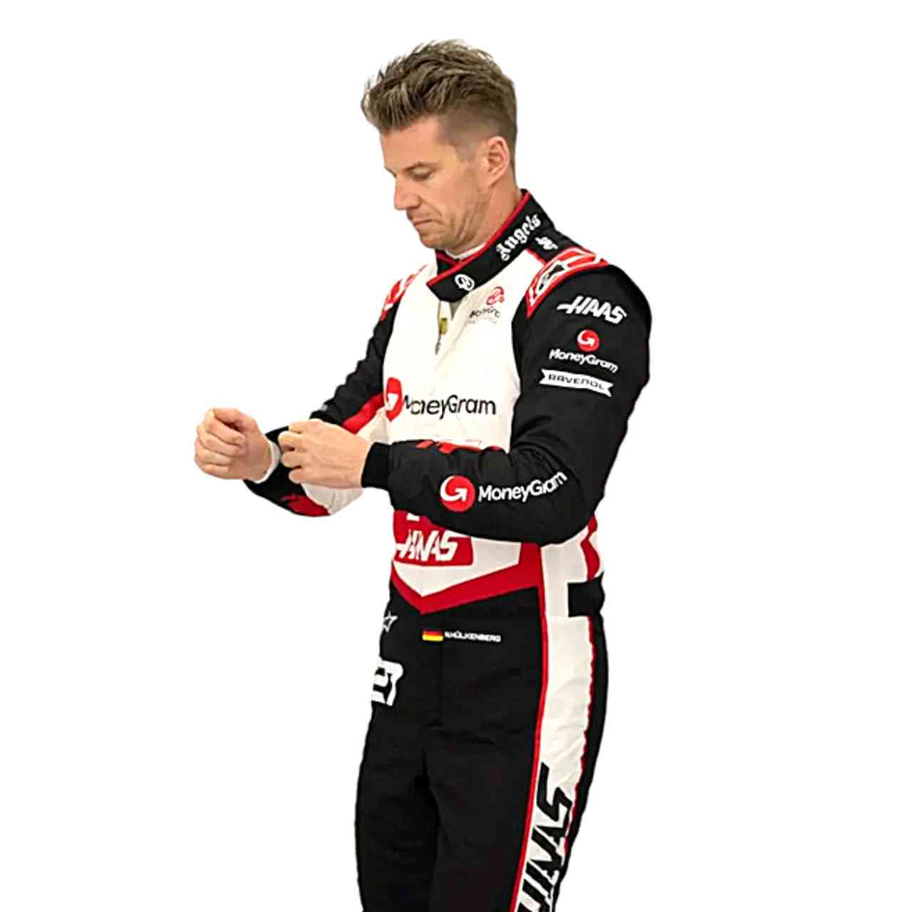 2024 Nico Hülkenberg Haas F1 Race Suit Replica