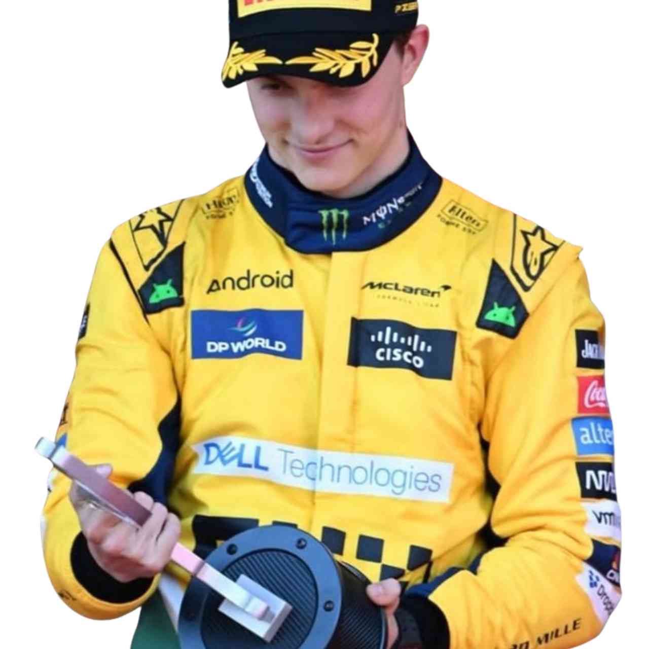 2024 Oscar Piastri Monaco GP McLaren F1 Replica Racing Suit