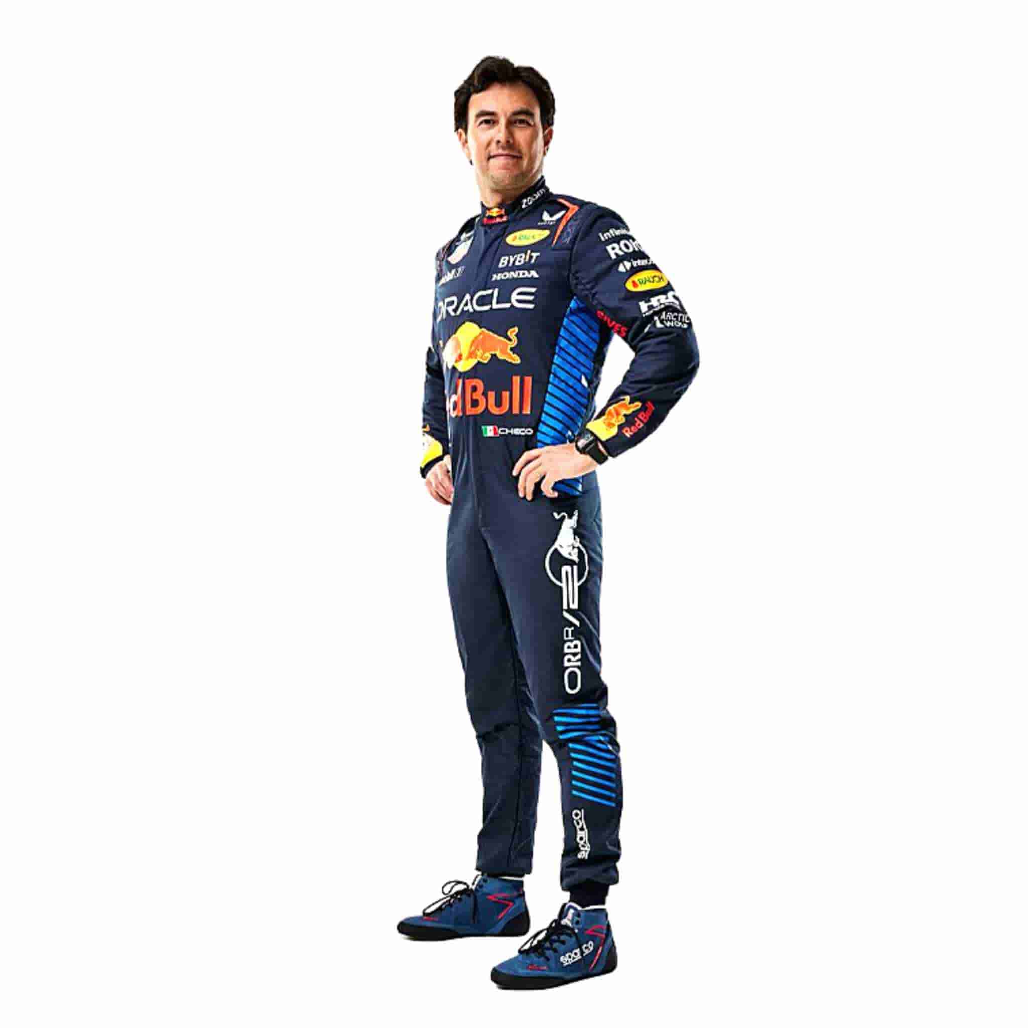 2024 Sergio Perez Red Bull Honda F1 Race Suit Replica