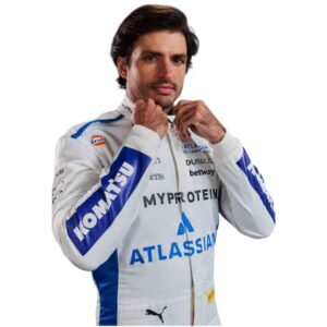 2025 Carlos Sainz Williams F1 Race Suit Replica