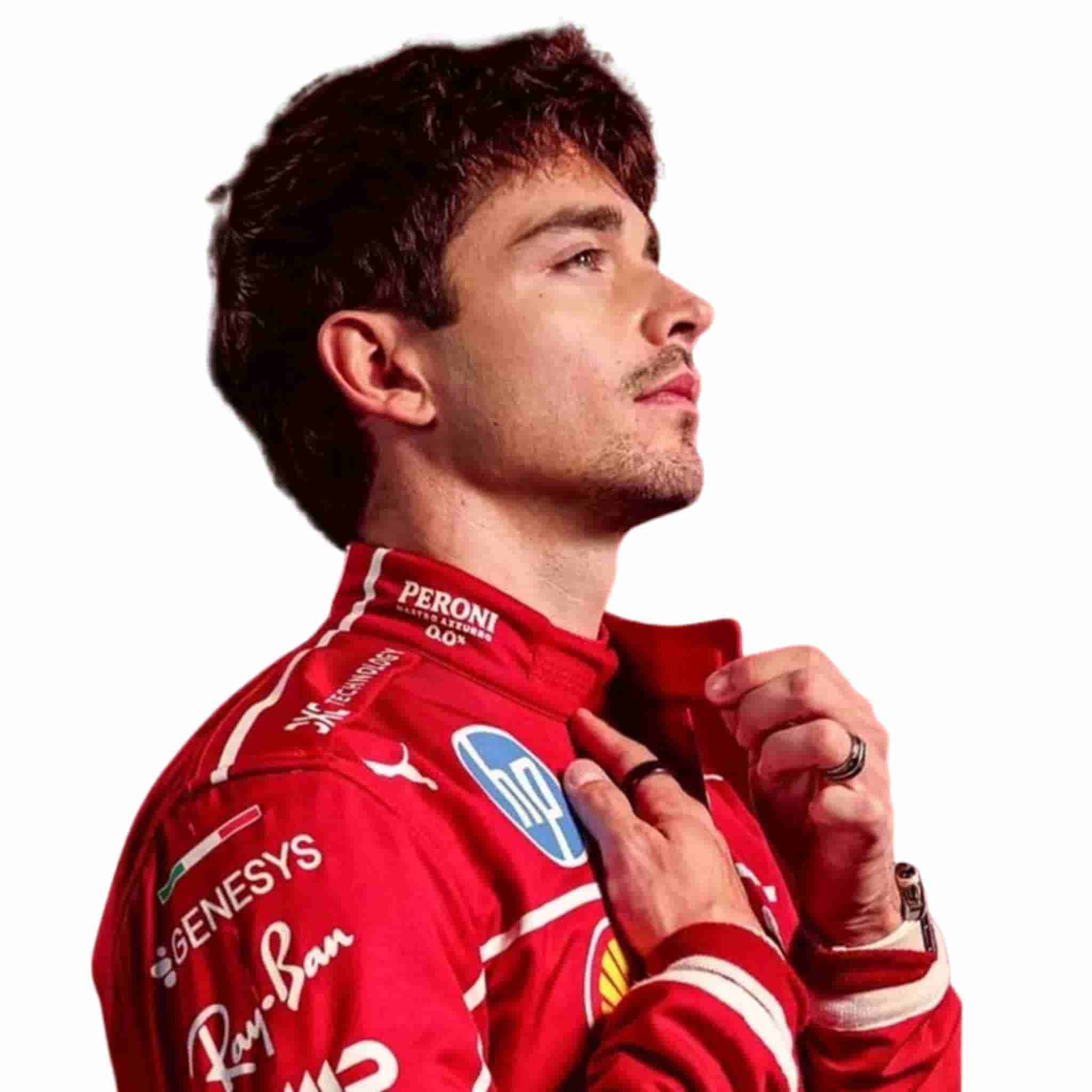2025 Charles Leclerc Ferrari F1 Race Suit Replica