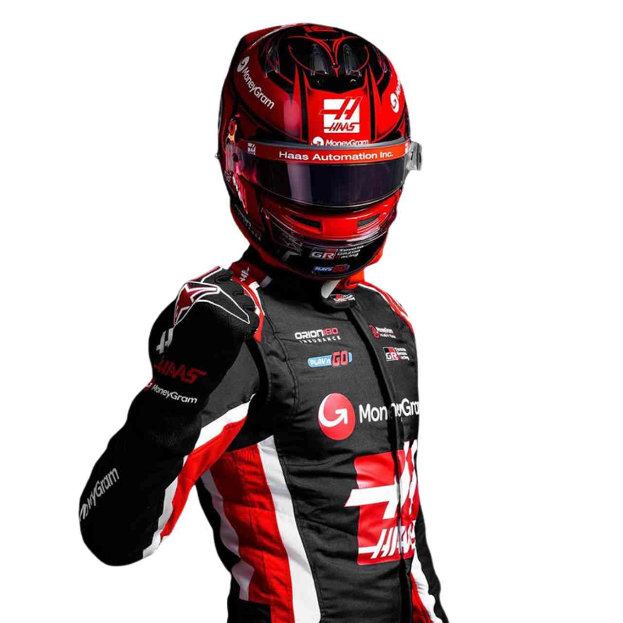 2025 Esteban Ocon Haas F1 Race Suit Replica